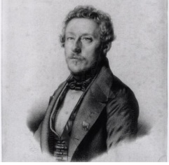Augustin Luc Demoussy,C.P.J. Elout (1795-1843) in 1883. Bron: RKD.